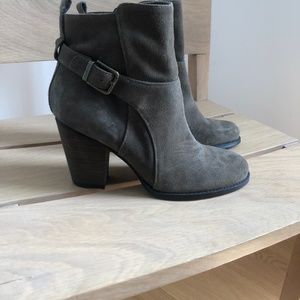 New Ivanka Trump Suede Heeled boots Size: 9M